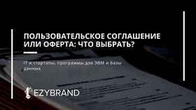 Отличие оферты от договора в Wildberries