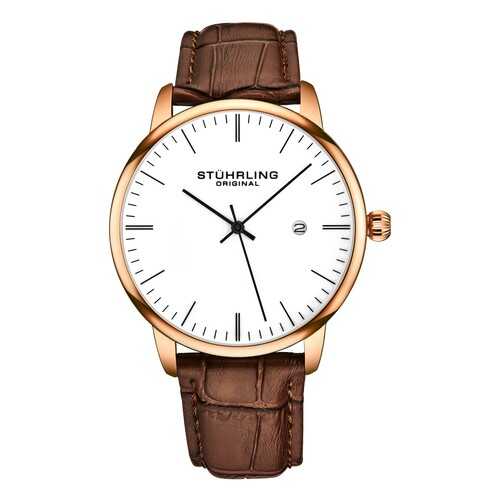 Наручные часы кварцевые мужские Stuhrling Original 3997.7 в Wildberries