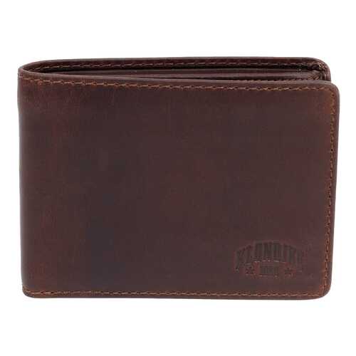 Бумажник Klondike Digger Angus, темно-коричневый, 12х9x2,5 см в Wildberries