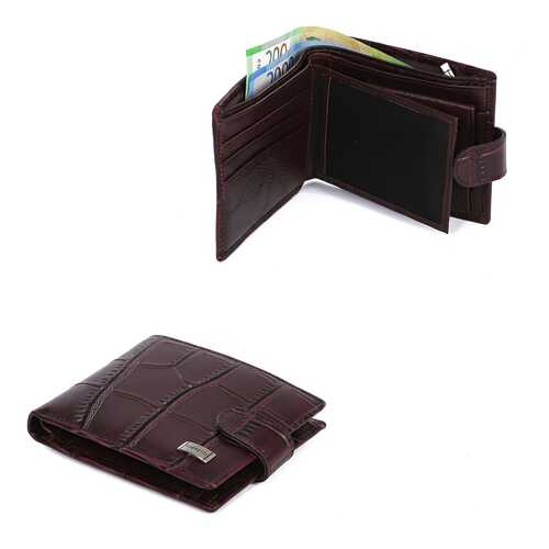 Кошелек мужской FABRETTI 36002Cro коричневый в Wildberries
