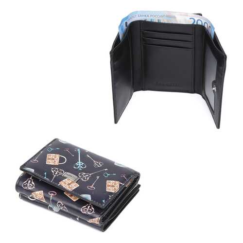Кошелек женский FABRETTI 41003P-Keys2 черный в Wildberries