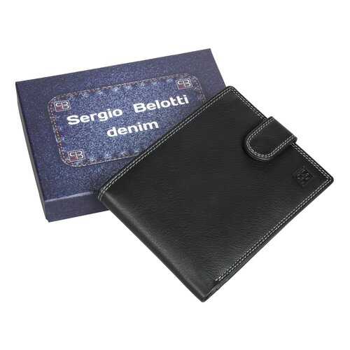 Портмоне мужское Sergio Belotti 533-03 denim black в Wildberries