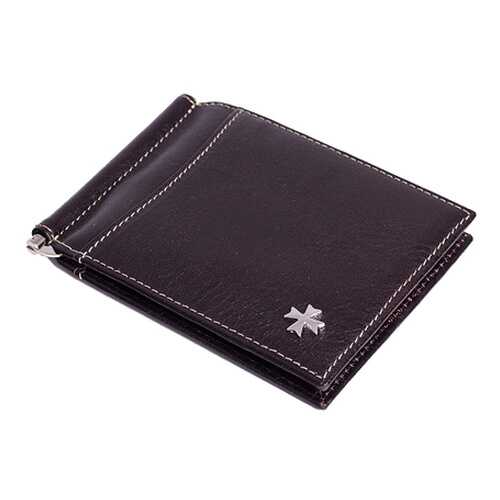 Зажим для денег мужской Narvin 9638 коричневый в Wildberries