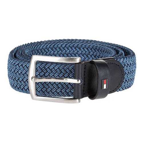 Ремень мужской Tommy Hilfiger AM0AM05890 0GJ синий 90 в Wildberries