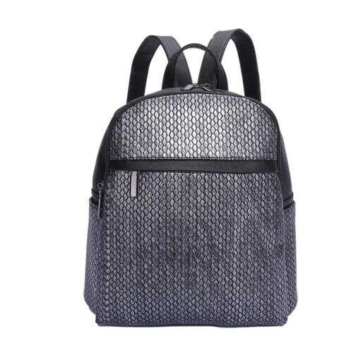 Рюкзак женский OrsOro DS-0072 серебристый в Wildberries