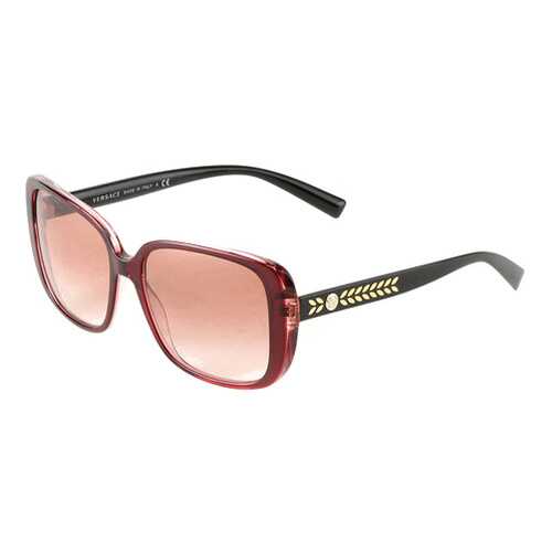 Солнцезащитные очки женские VERSACE 0VE435752901356 красные в Wildberries