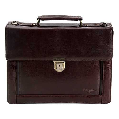Портфель мужской Dr.Koffer P241751-02 коричневый в Wildberries
