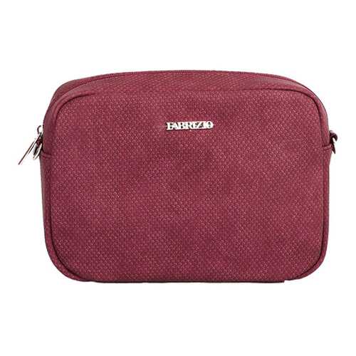 Сумка кросс-боди женская FABRIZIO 011177/008 бордовая в Wildberries