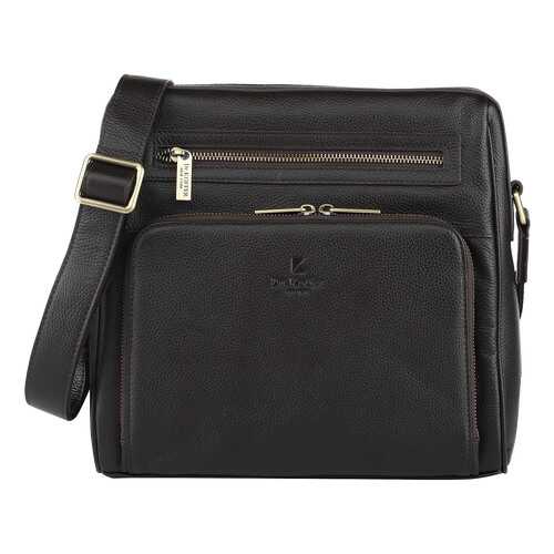 Сумка мужская кожаная Dr. Koffer M402677-220-09 коричневая в Wildberries
