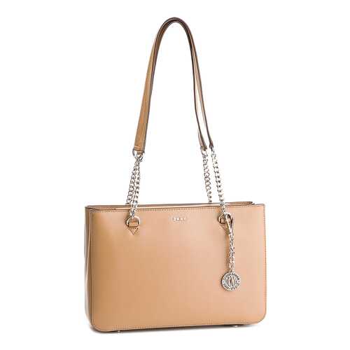 Сумка женская DKNY R84A3915 бежевая в Wildberries