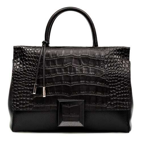 Сумка женская кожаная Eleganzza Z04-16337 черная в Wildberries