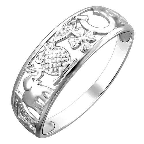 Кольцо женское Эстет 01К0511617 р.20.5 в Wildberries