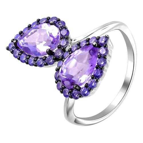 Кольцо женское Эстет Г11К351005AMBR р.18 в Wildberries