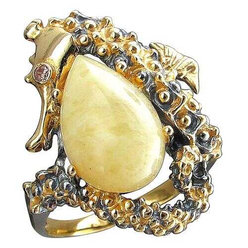 Кольцо женское Эстет В4К450865ПЧ р.20 в Wildberries