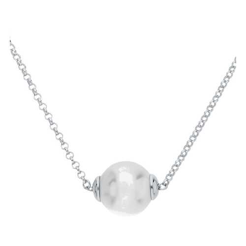 Колье женское серебряное SUNLIGHT S90377-H9W-01 с жемчугом в Wildberries