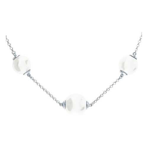 Колье женское серебряное SUNLIGHT S90380-H9W-01 с жемчугом в Wildberries