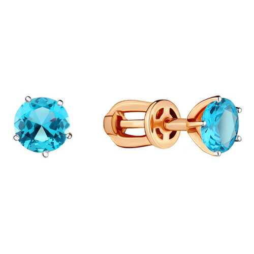 Серьги Aquamarine 4403705.6 в Wildberries