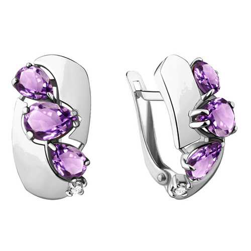 Серьги Aquamarine 4490204.5 в Wildberries