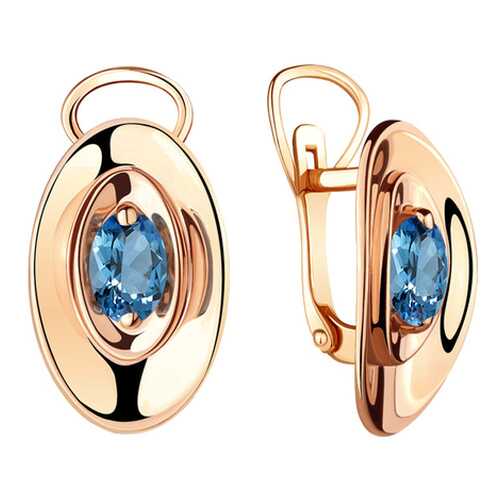 Серьги Aquamarine 4722405.6 в Wildberries