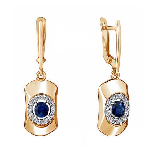 Серьги Aquamarine 48149АБ.6 в Wildberries