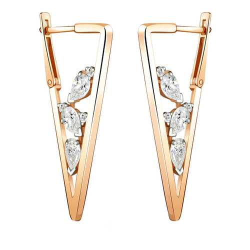 Серьги Aquamarine 48219А.6 в Wildberries