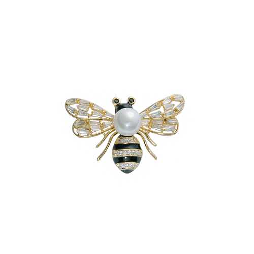 Брошь Corona style B004BrXR03300F8-GOLD в Wildberries