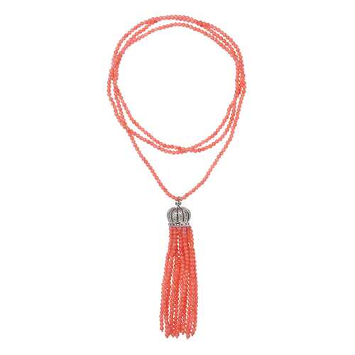 Бусы женские My-bijou 303-1038 розовые в Wildberries