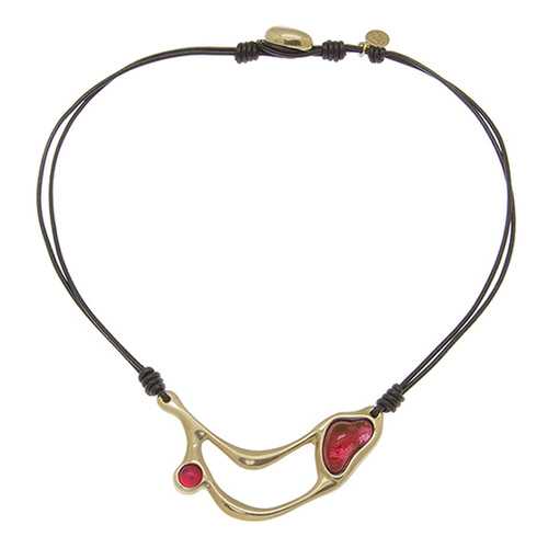 Колье CICLON BORO813-11 R красное в Wildberries