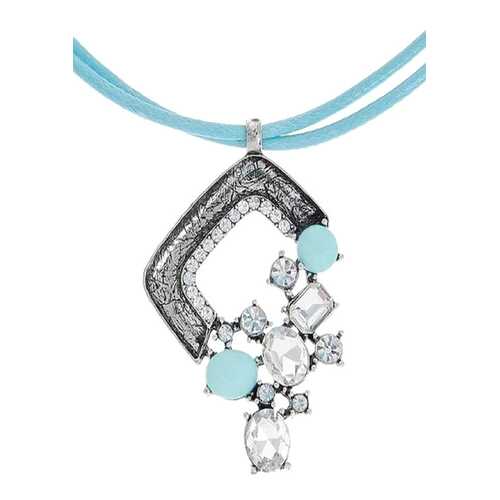 Колье женское Be You to Full КЛ71341 голубое в Wildberries
