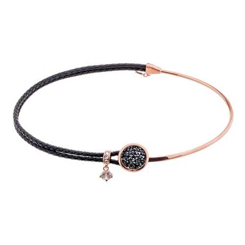 Колье женское Fiore Luna B1609.4.1 золотистое/черное в Wildberries