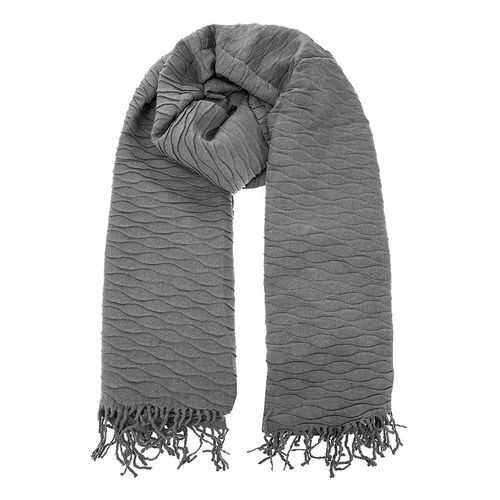 Палантин Eleganzza FA23-0655 серый в Wildberries