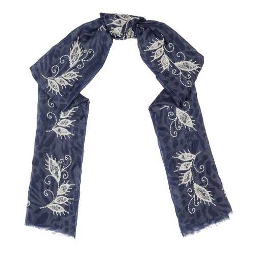 Палантин женский Eleganzza WA43-50651 синий в Wildberries