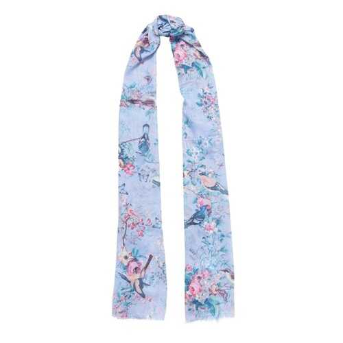 Палантин женский Labbra LG11-832 голубой в Wildberries