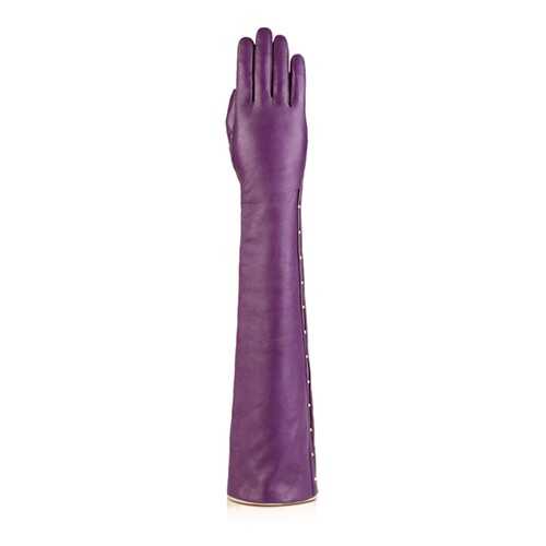 Перчатки женские Eleganzza F-IS1392 фиолетовые 7.5 в Wildberries