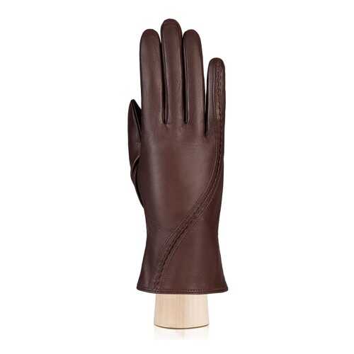 Перчатки женские Eleganzza IS7007 коричневые 7.5 в Wildberries