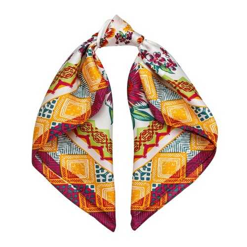 Платок женский Eleganzza 01-00032470 оранжевый в Wildberries