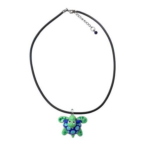 Подвеска женская Divetro 71365 зеленая в Wildberries