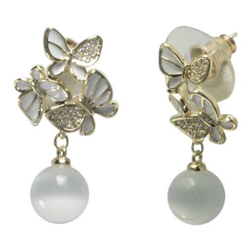 Серьги Corona style B005E1120141K025-WHITE в Wildberries