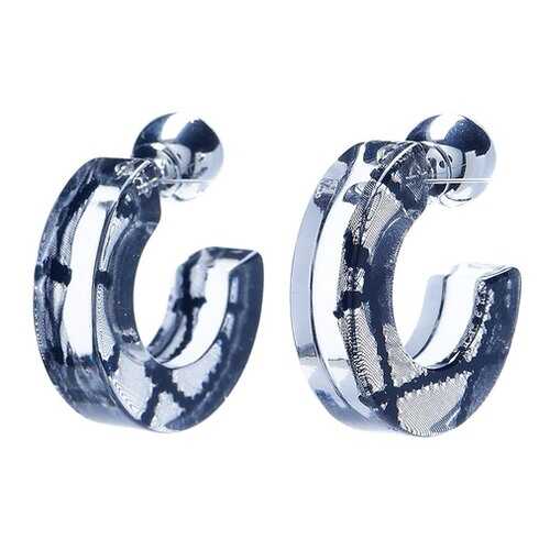 Серьги Moon Paris ML-20.01-050 оранжево-голубые в Wildberries