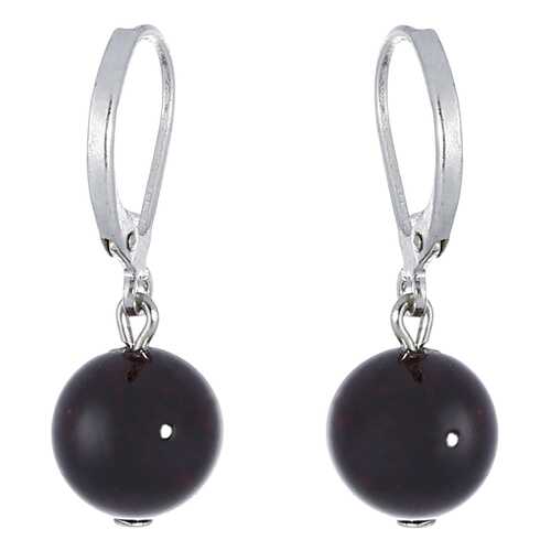 Серьги My-bijou Висюльки, гранат 2,8 см в Wildberries