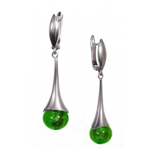 Серьги Paola Grande 09030621 зеленые в Wildberries
