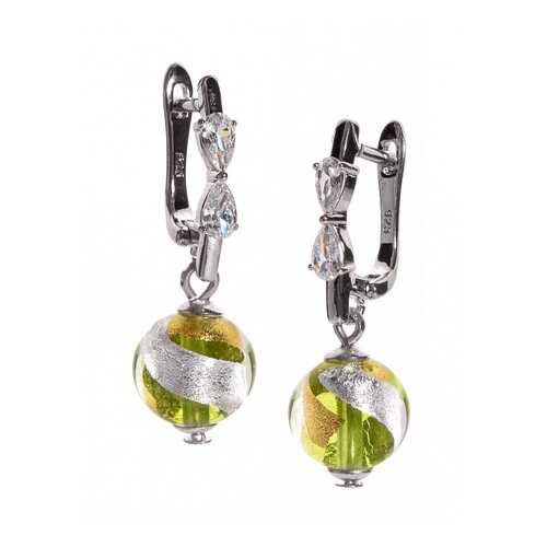 Серьги Perla Fiocco 09030624 салатовые в Wildberries