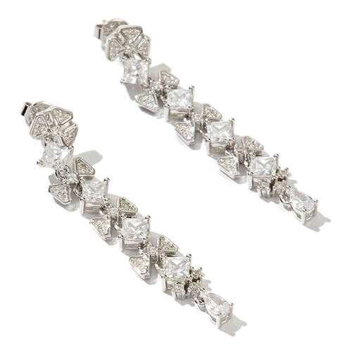 Серьги женские EXCLAIM 037S2785E серебристые в Wildberries