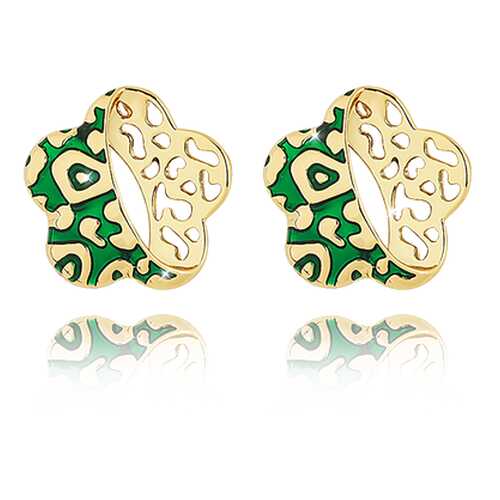 Серьги женские ViviTrend 55459 золотистые в Wildberries