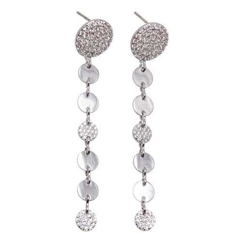 Серьги женские Zr02 jewe’ls ER807063 серебристые в Wildberries