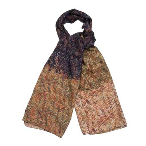 Шарф женский Dr.Koffer S28-60 синий в Wildberries