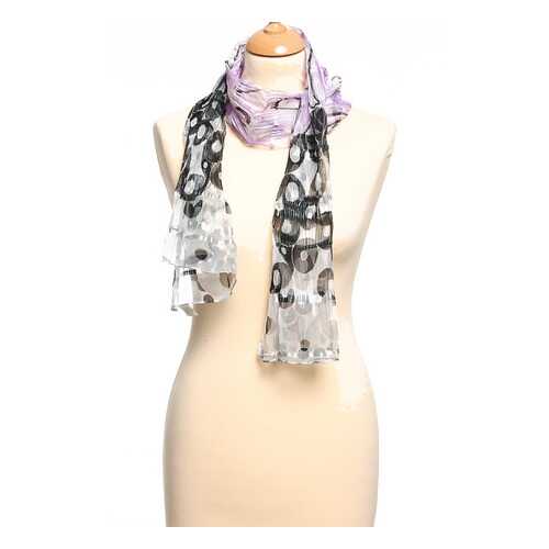 Шарф женский F.FRANTELLI P13516011-NV фиолетовый в Wildberries