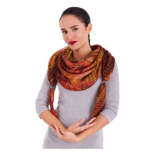 Шарф женский Le Motif Couture BK01-3 разноцветный в Wildberries