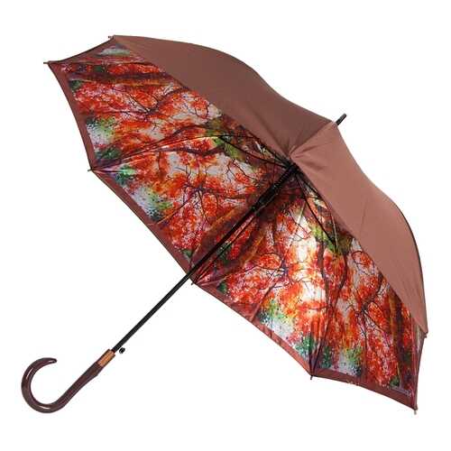 Зонт-трость автомат Eleganzza T-06-0351D оранжевый в Wildberries