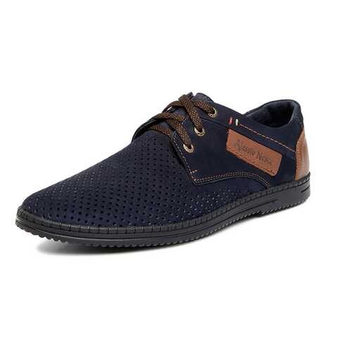 Полуботинки мужские Alessio Nesca 326060I0 синие 40 RU в Wildberries